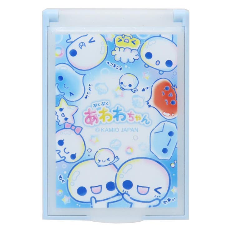 【10％OFFクーポン！5/7(木)9:59まで】cinemacollection ぷくぷくあわわちゃん 手鏡 カードミラーS なかよし カミオジャパン コンパクトミラー かわいい グッズ 小物cinemacollection ぷくぷくあわわちゃん 手
