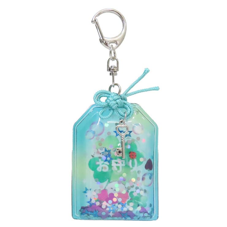 cinemacollection キーチャーム お守りエアーキーホルダー クローバー 4つの幸運 クーリア プレゼント かわいい グッズ 小物