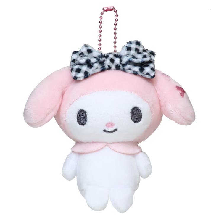 cinemacollection マイメロディ マスコット ボールチェーンマスコット ギンガムチェック サンリオ プレゼント かわいい ミニぬいぐるみ キャラクター グッズ 小物
