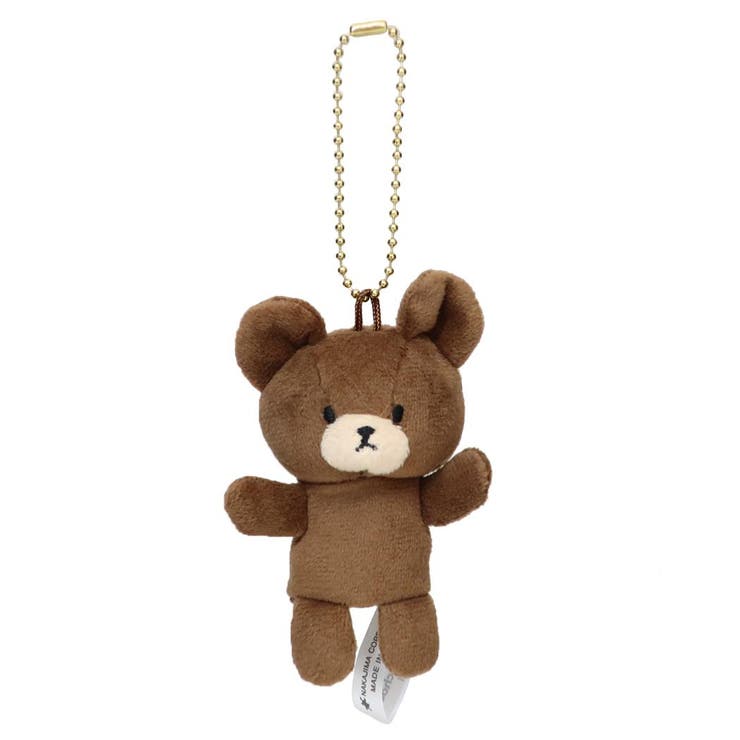 cinemacollection くまのがっこう マスコット 指人形マスコット ジャッキー ナカジマ プレゼント ミニぬいぐるみ ボールチェーン 絵本キャラクター グッズ 小物