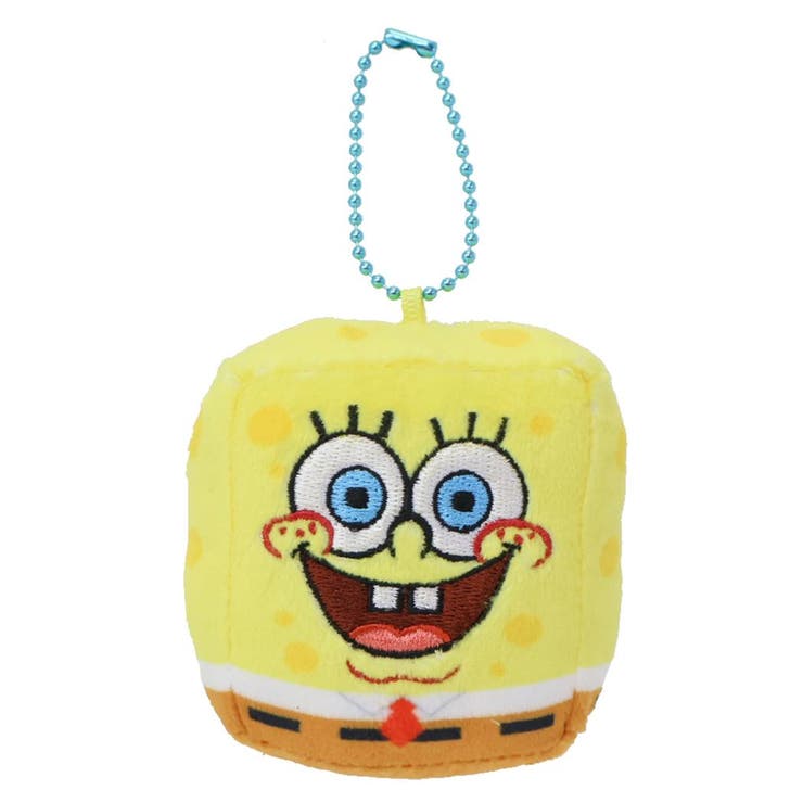 cinemacollection スポンジボブ マスコット ボールチェーン付きお手玉マスコット ミニぬいぐるみ キャラクター グッズ 小物