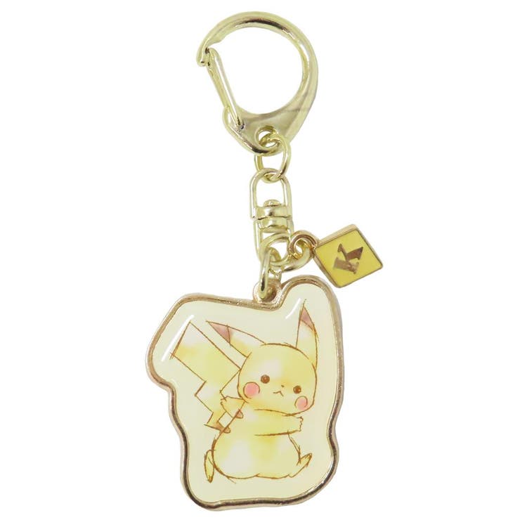 【10％OFFクーポン！2/10(火)1:59まで】cinemacollection ポケットモンスター キーリング ピカチュウイニシャルキーホルダー K ポケモン カミオジャパン プレゼント キャラクター グッズ 小物