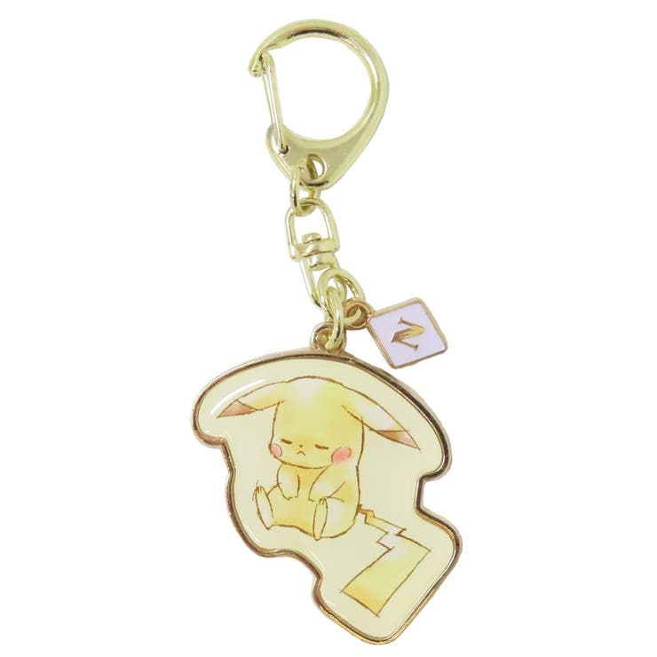 【10％OFFクーポン！2/10(火)1:59まで】cinemacollection ポケットモンスター キーリング ピカチュウイニシャルキーホルダー N ポケモン カミオジャパン プレゼント キャラクター グッズ 小物