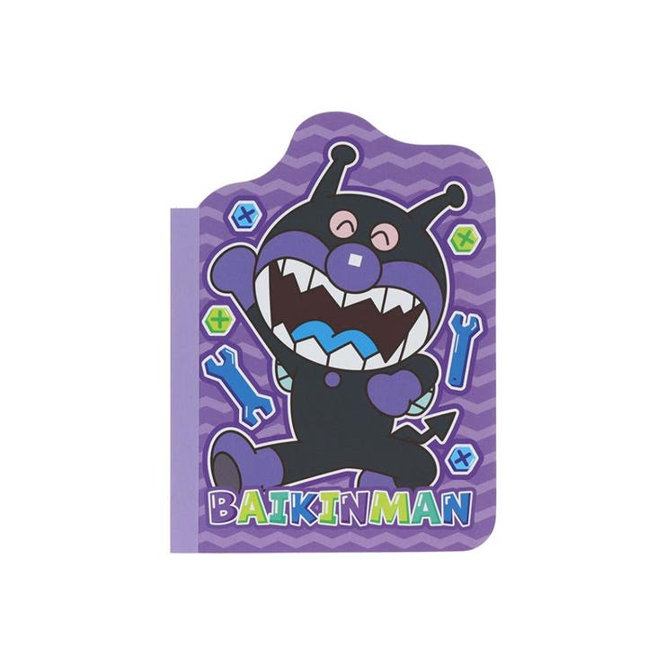 cinemacollection アンパンマン メモ帳 ダイカットメモ ばいきんまん だだんだん サ ...