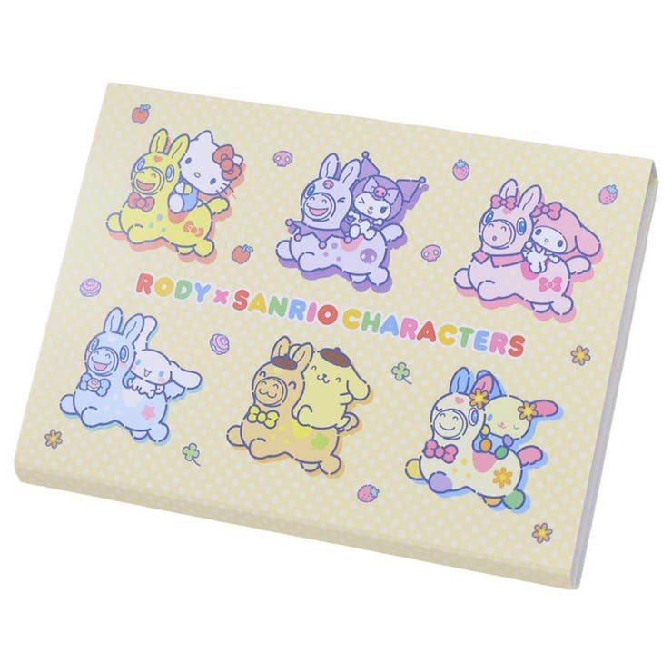 【10％OFFクーポン！5/7(木)9:59まで】cinemacollection RODYxサンリオキャラクターズ メモ帳 パタパタメモ 乗馬 サンリオ マリモクラフト 新学期準備文具 キャラクター グッズ その他cinemacollection R