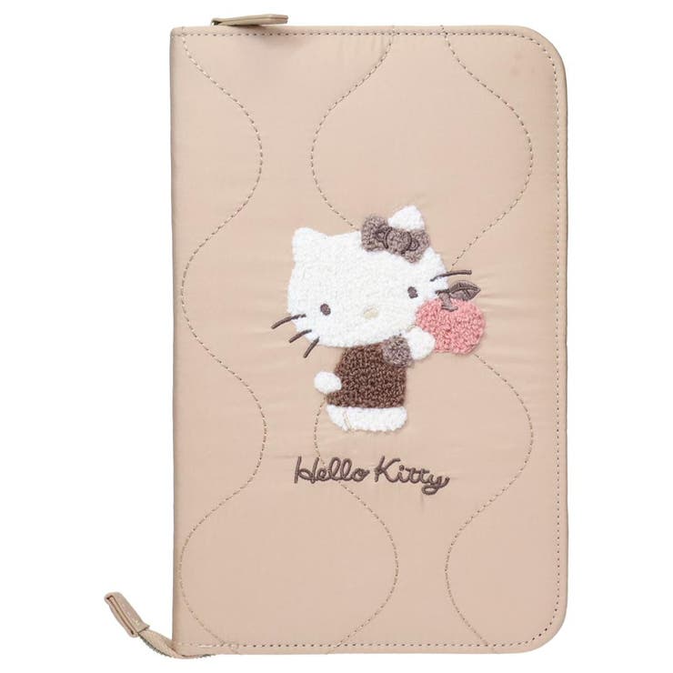 cinemacollection ハローキティ 母子手帳ケース マルチケース ナチュラルキルティング サンリオ マリモクラフト お薬手帳 収納ケース キャラクター グッズ マタニティ