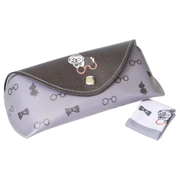 cinemacollection ムーミン 眼鏡ケース クロス付きフラップメガネケース tiny joy 北欧 カミオジャパン プレゼント キャラクター グッズ 小物