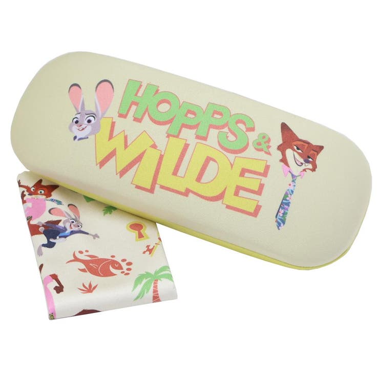 cinemacollection ズートピア2 眼鏡ケース クロス付きメガネケース ニック 2Dアートシリーズ ディズニー マリモクラフト ハードタイプ キャラクター グッズ 小物