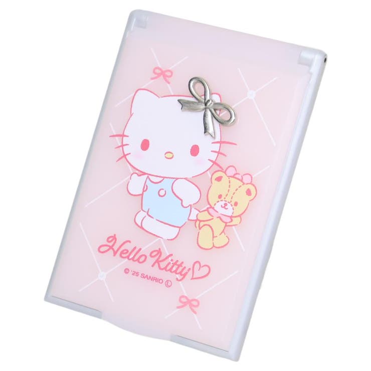 【10％OFFクーポン！5/7(木)9:59まで】cinemacollection ハローキティ 手鏡 カードミラーS サンリオ カミオジャパン コンパクトミラー 日本製 キャラクター グッズ 小物cinemacollection ハローキティ 手鏡