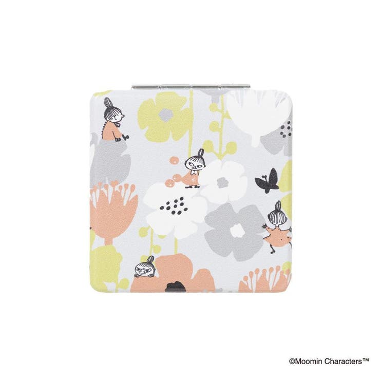 Other - cinemacollection ムーミン 手鏡 MOOMIN KUKKIA コンパクトミラー オレンジ 北欧 エフエービージャパン 折りたたみミラー キャラクター グッズ 小物