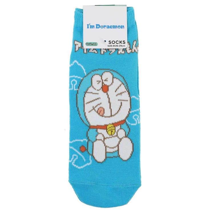 cinemacollection アイムドラえもん 男性用靴下 メンズソックス すず BL サンリオ スモールプラネット キャラックス 大人向け アニメキャラクター グッズ インナー・下着