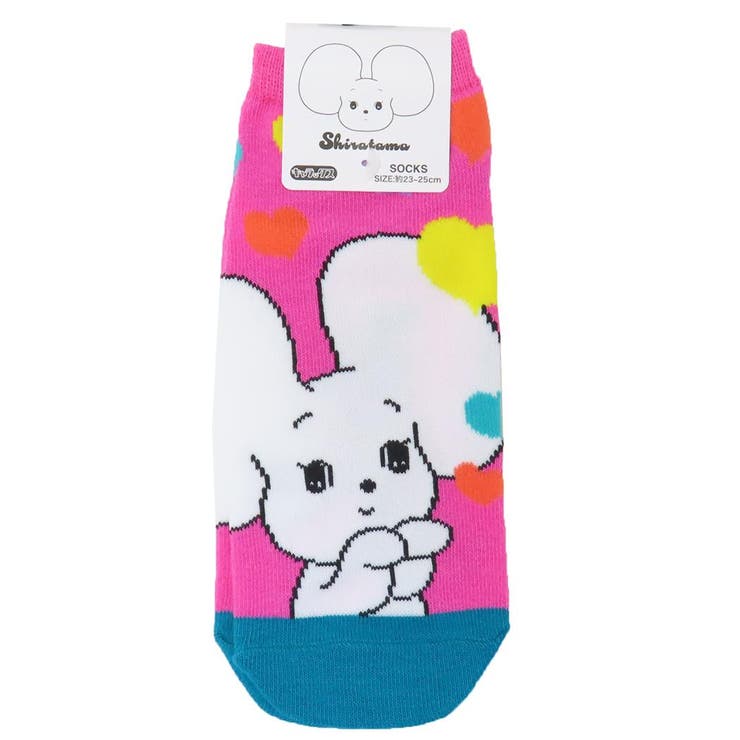 【10％OFFクーポン！2/10(火)1:59まで】cinemacollection なにげないねずみシラタマ 女性用靴下 レディースソックス ハート スモールプラネット キャラックス 大人向け キャラクター グッズ インナー・下着