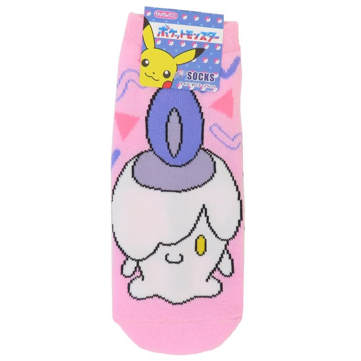 カラフルでポップなキャラックスに新作登場スニーカーソックス/可愛い くつ下/キャラクターソックス/ポケモン 靴下/レッグウェア大人気[POCKET MONSTER/ポケットモンスター]グッズにまたまた可愛いnewアイテム登場こちらは定番人気...