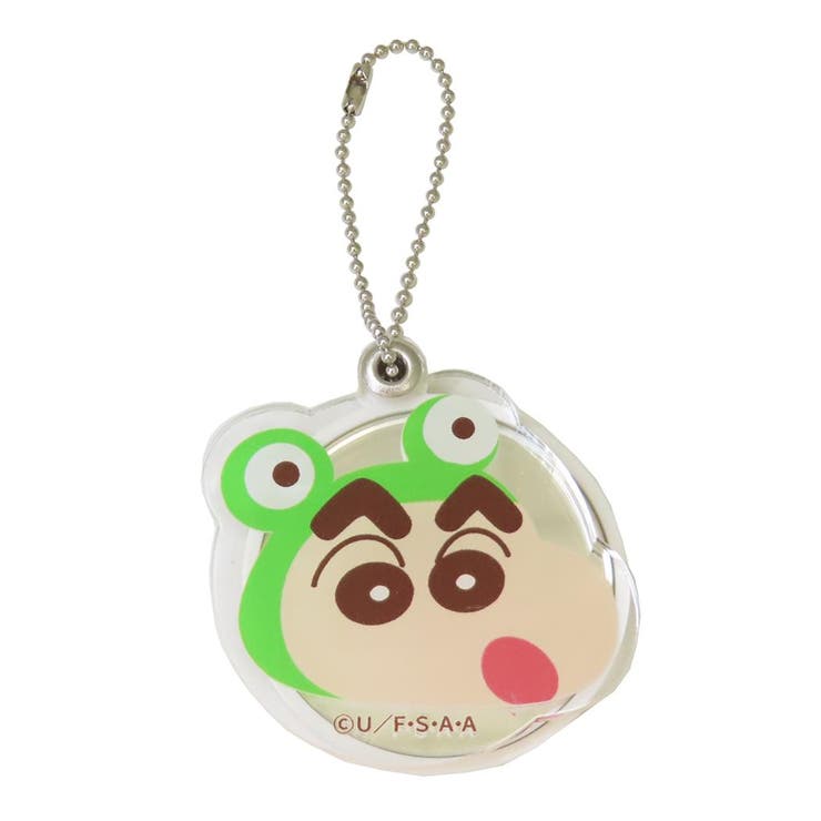【10％OFFクーポン！5/7(木)9:59まで】cinemacollection クレヨンしんちゃん 手鏡 スライドミラーS 変身 カエル アイプランニング プレゼント アニメキャラクター グッズ 小物cinemacollection クレヨンしんち