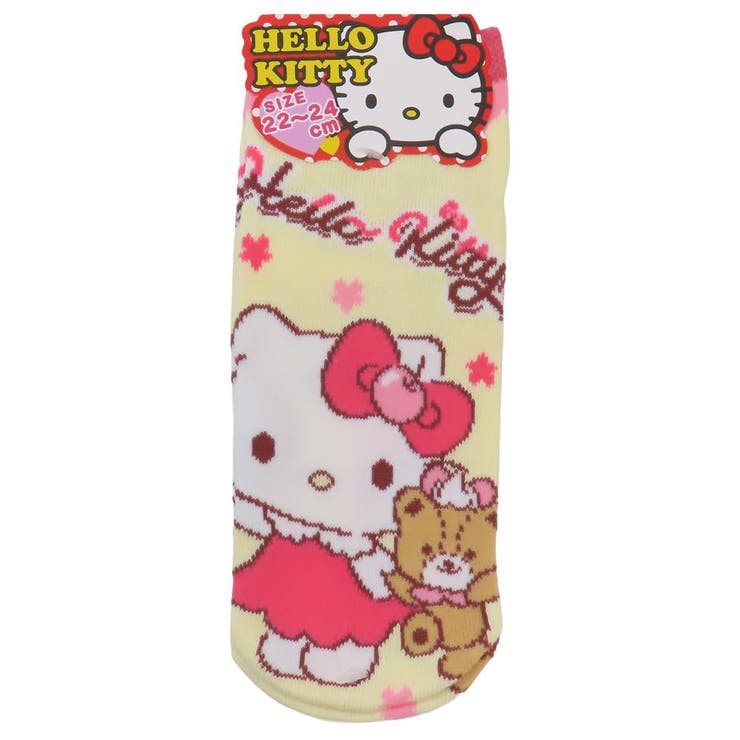 cinemacollection ハローキティ 女性用靴下 ジャガードソックス ベストフレンド サンリオ ジェイズプランニング レディースソックス キャラクター グッズ インナー・下着