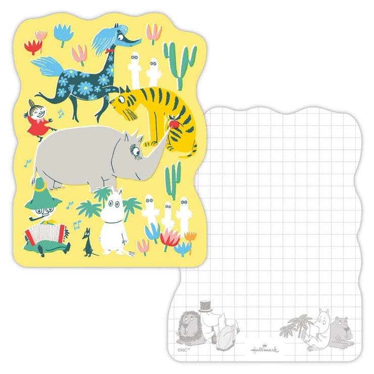 cinemacollection ムーミン メモ帳 メモ MOADイエロー 北欧 日本ホールマーク 新学期準備文具 キャラクター グッズ その他