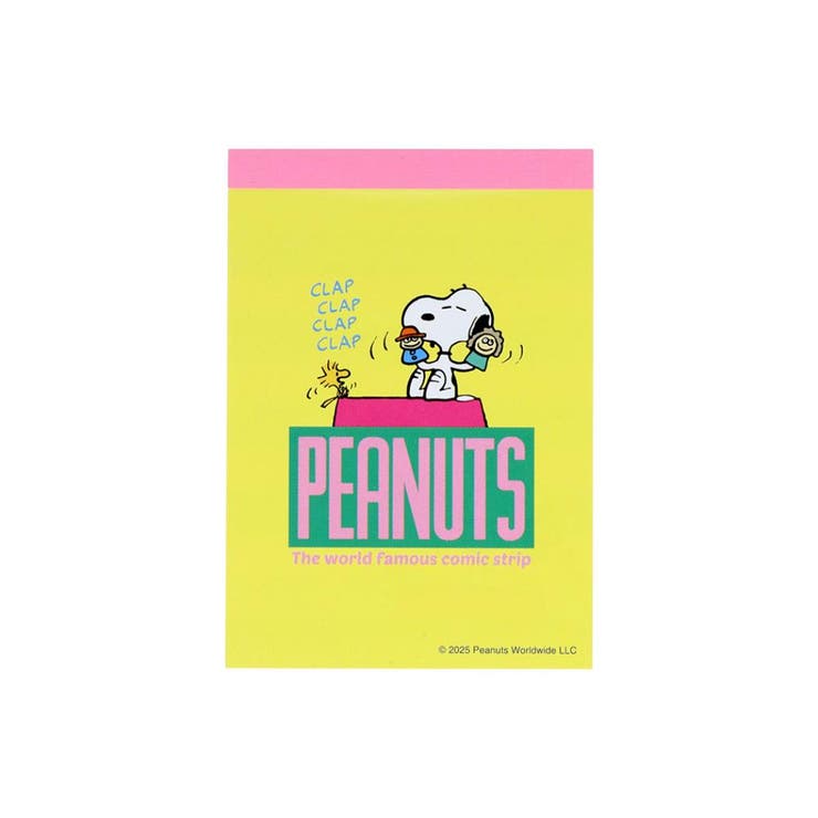 cinemacollection スヌーピー メモ帳 ミニメモ ミニミニメモ コミカルシーンズ イエロー ピーナッツ サンスター文具 メモパッド 伝言 キャラクター グッズ その他
