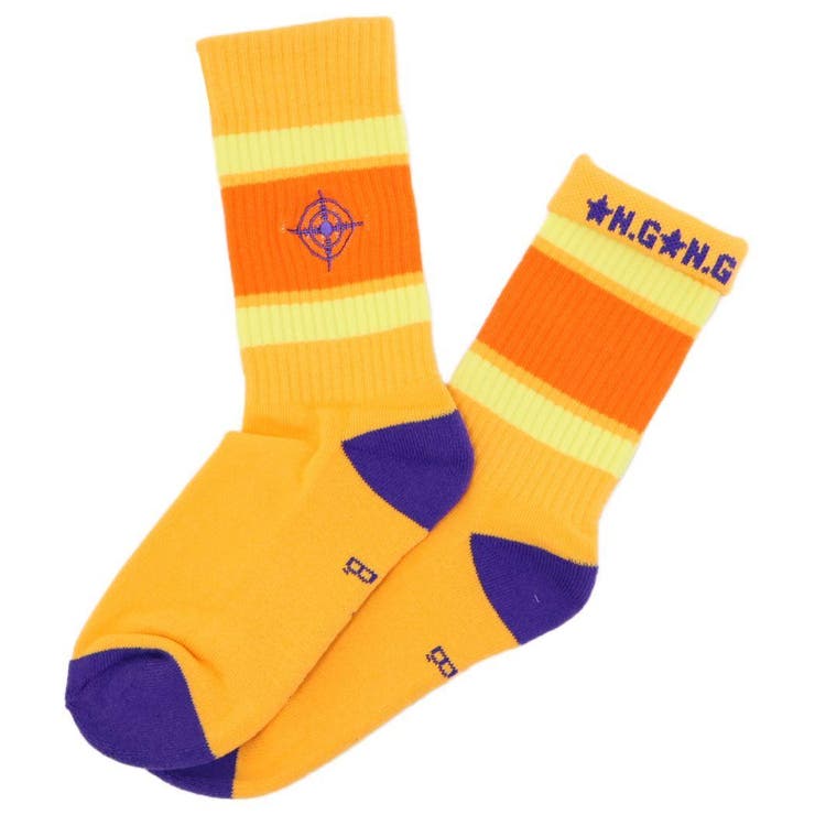 【10％OFFクーポン！2/10(火)1:59まで】cinemacollection ジョジョの奇妙な冒険 黄金の風 女性用靴下 刺繍ラインソックス ナランチャ ギルガ 少年ジャンプ バンダイ レディースソックス アニメキャラクター グッズ インナー・下