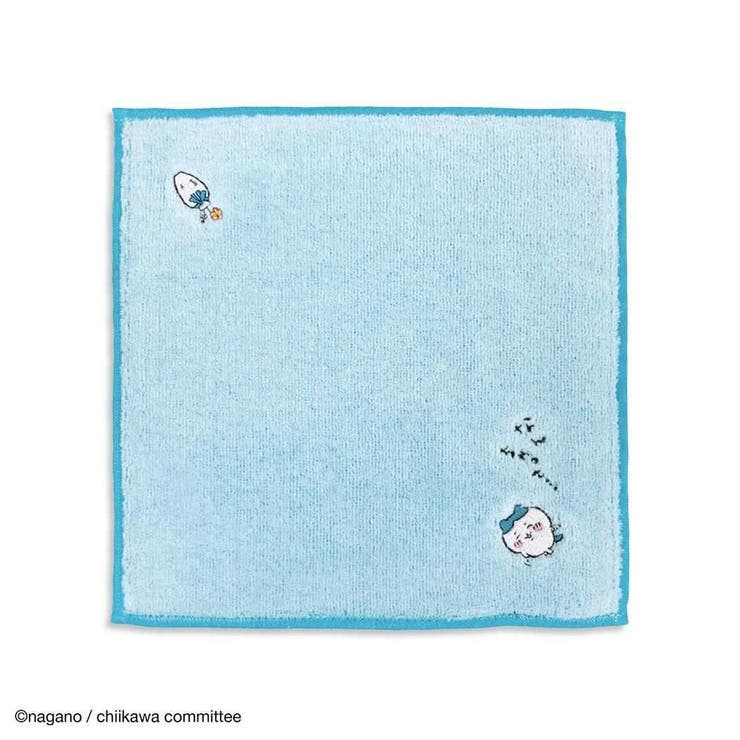 【10％OFFクーポン！2/10(火)1:59まで】cinemacollection ちいかわ ミニタオル シャーリング タオルハンカチ おはなし ブルー ハチワレ タオル美術館 プレゼント かわいい キャラクター グッズ 小物