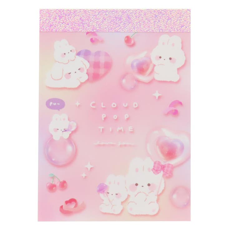 cinemacollection メモ帳 プチメモ ミニミニメモ クラウドポップタイム クーリア 新学期準備文具 かわいい グッズ その他