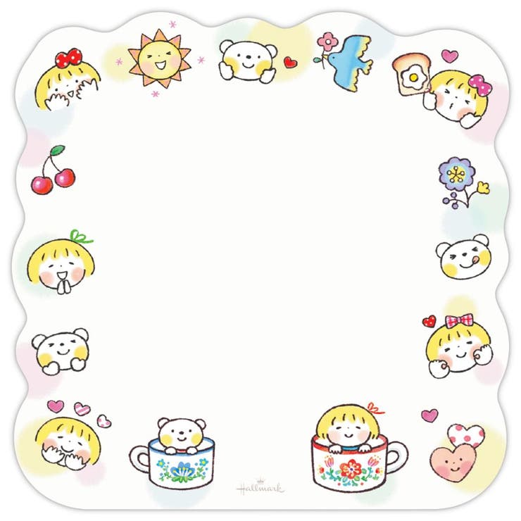 【10％OFFクーポン！5/7(木)9:59まで】cinemacollection 仲良しともだち メモ帳 ダイカットメモ NTいろんな顔 日本ホールマーク 新学期準備文具 キャラクター グッズ その他cinemacollection 仲良しともだち