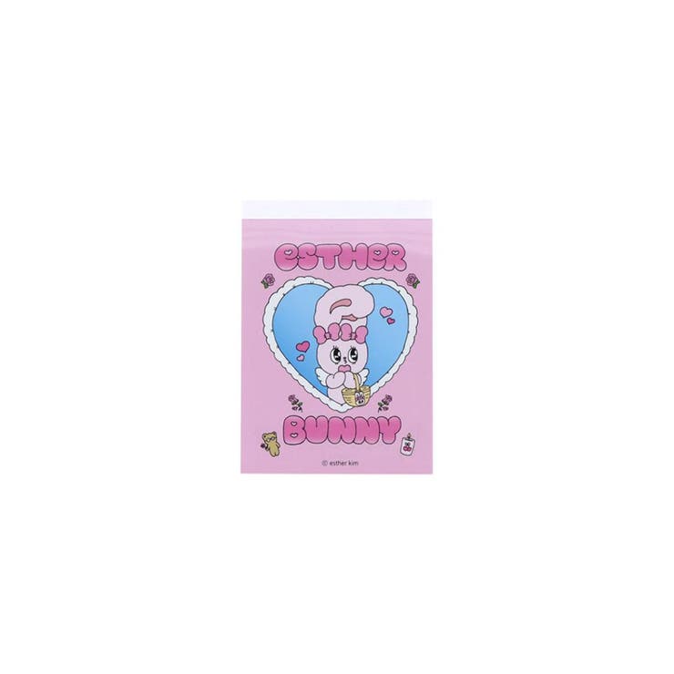 【10％OFFクーポン！2/23(月)1:59まで】cinemacollection エスターバニー メモ帳 メモミニ ミニミニメモ ピンク ESTHER BUNNY サンスター文具 新学期準備文具 かわいい キャラクター グッズ その他