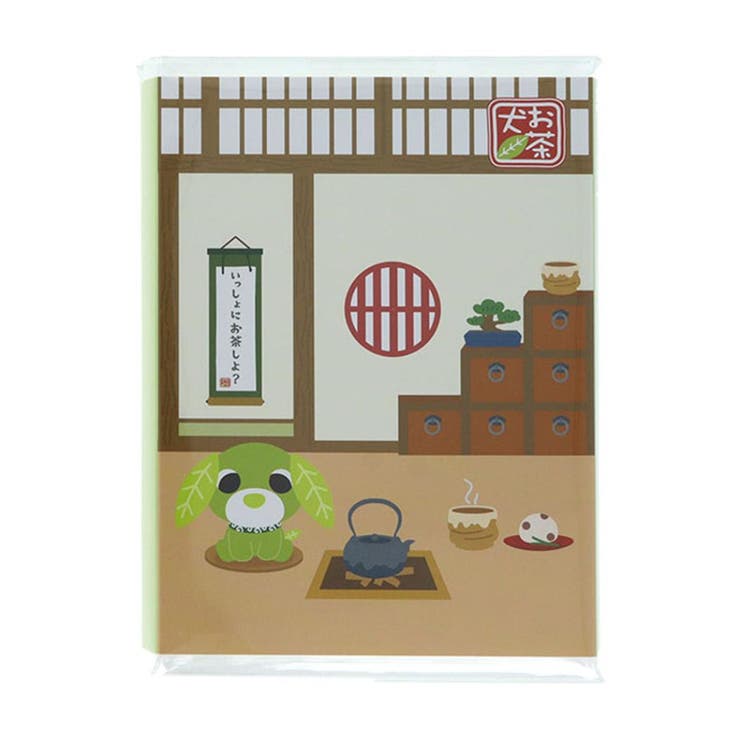 【10％OFFクーポン！5/7(木)9:59まで】cinemacollection お茶犬 メモ帳 パタパタメモ リョク サンスター文具 新学期準備文具 キャラクター グッズ その他cinemacollection お茶犬 メモ帳 パタパタメモ リョク