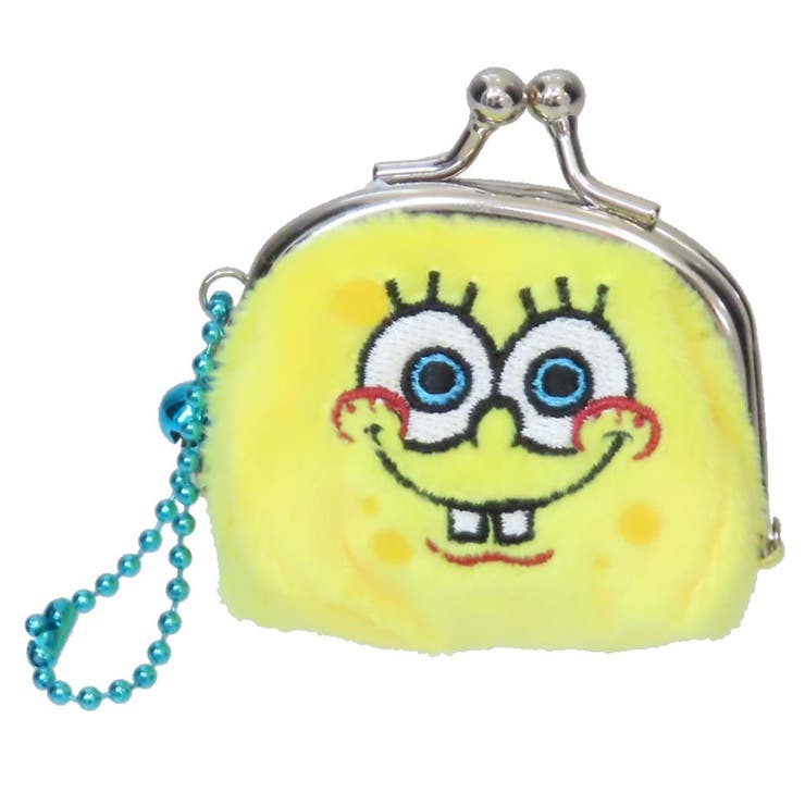 cinemacollection スポンジボブ 小銭入れ プチがま口 小物入れ キャラクター グッズ ...