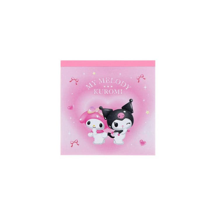 【10％OFFクーポン！5/7(木)9:59まで】cinemacollection マイメロディ＆クロミ メモ帳 スクエアメモ ドリーム サンリオ サンスター文具 メモパッド 伝言 日本製 キャラクター グッズ その他cinemacollection