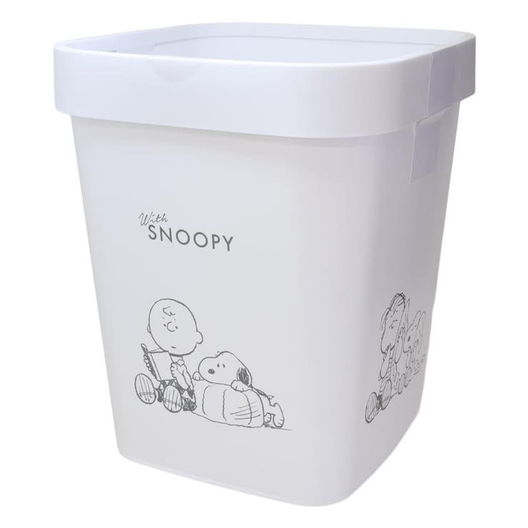 【10％OFFクーポン！5/7(木)9:59まで】cinemacollection スヌーピー ゴミ箱 ストックス ストッパー付きダストボックス With ピーナッツ ティーズファクトリー ごみ箱 キャラクター グッズ その他cinemacollect