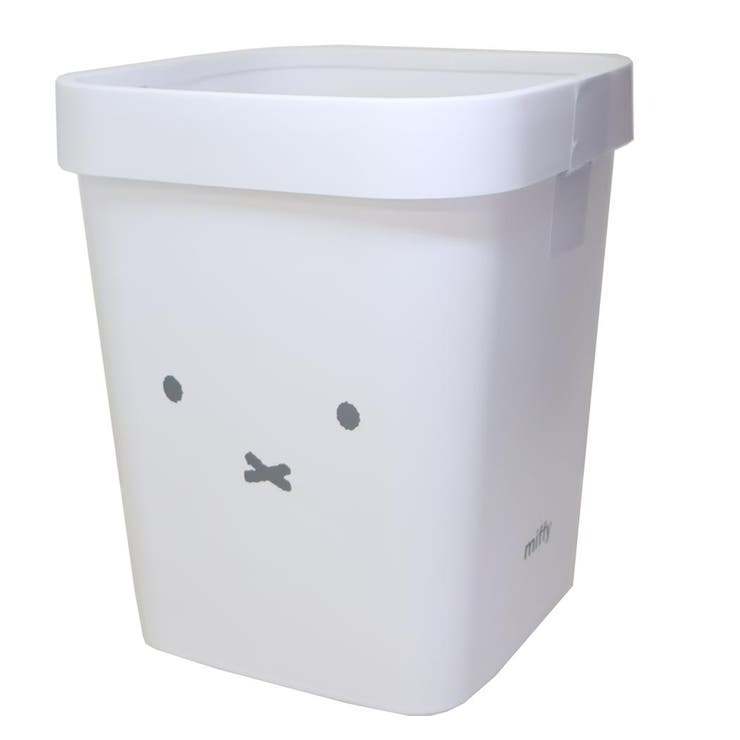 【10％OFFクーポン！5/7(木)9:59まで】cinemacollection ミッフィー ゴミ箱 ストックス ストッパー付きダストボックス フェイス ディックブルーナ ティーズファクトリー ごみ箱 絵本キャラクター グッズ その他cinemaco