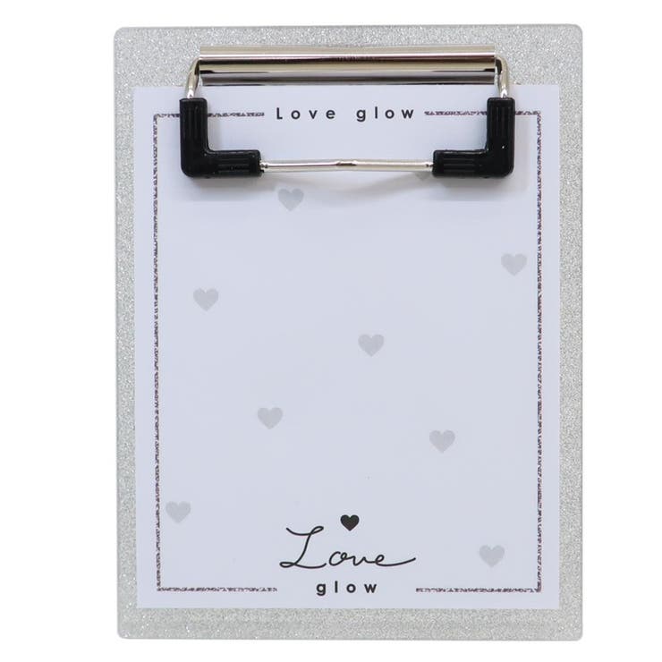 【10％OFFクーポン！5/7(木)9:59まで】cinemacollection Love glow メモ帳 グリッターバインダーメモ シルバー カミオジャパン 新学期準備文具 かわいい グッズ その他cinemacollection Love gl