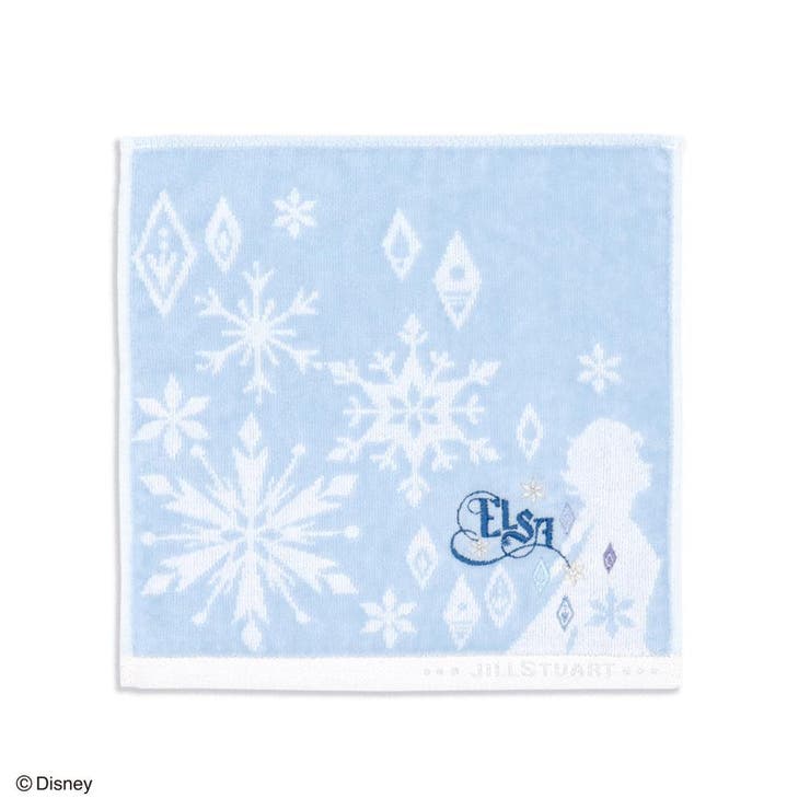 【10％OFFクーポン！2/10(火)1:59まで】cinemacollection アナと雪の女王xJILLSTUART ミニタオル タオルハンカチ エレガント エルサデザイン ディズニー タオル美術館 プレゼント かわいい キャラクター グッズ 小物