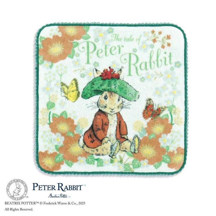 cinemacollection ピーターラビット ミニタオル タオルハンカチ ベンジャミン タオル美術館 プレゼント 絵本キャラクター グッズ 小物