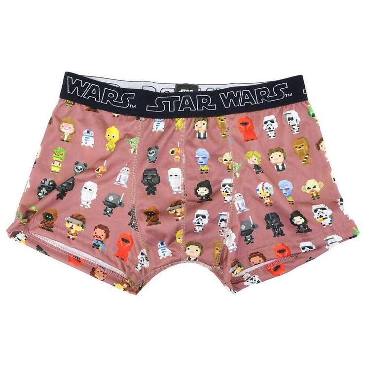 【10％OFFクーポン！2/10(火)1:59まで】cinemacollection スターウォーズ 男性用下着 転写ボクサーブリーフ ピクセル STAR WARS スモールプラネット ギフト雑貨 メンズインナー キャラクター グッズ インナー・下着