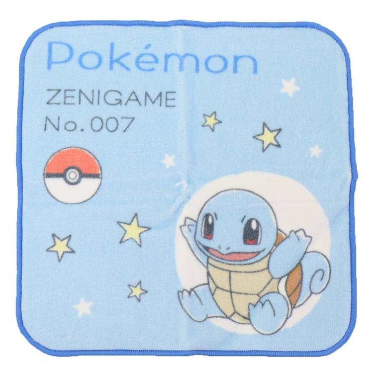 【10％OFFクーポン！2/10(火)1:59まで】cinemacollection ポケットモンスター ミニタオル インクジェットプリントプチタオル スケッチ ゼニガメ ポケモン 林タオル 汗拭きタオル キャラクター グッズ 小物