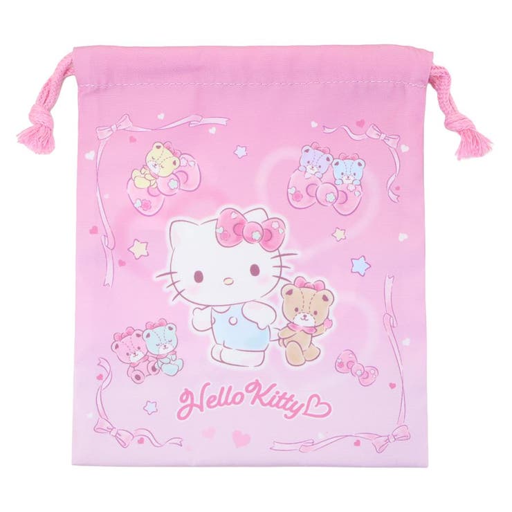 【10％OFFクーポン！本日実施中】cinemacollection ハローキティ 巾着袋 きんちゃくポーチS サンリオ 高波クリエイト 新学期準備雑貨 キャラクター グッズ バッグ・鞄