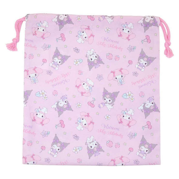 【10％OFFクーポン！2/10(火)1:59まで】cinemacollection マイメロディ＆クロミ 巾着袋 きんちゃくポーチM サンリオ 高波クリエイト 新学期準備雑貨 キャラクター グッズ バッグ・鞄