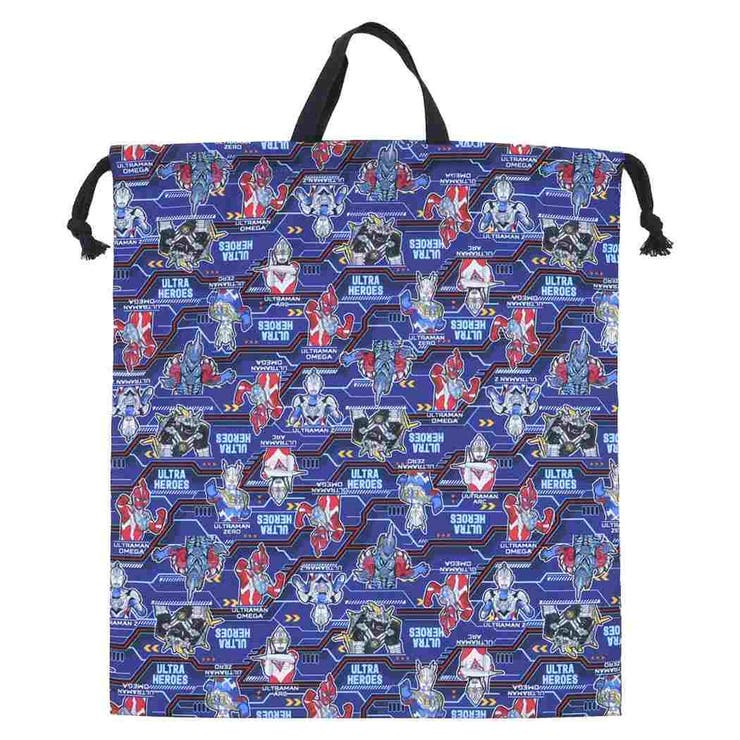 【10％OFFクーポン！2/10(火)1:59まで】cinemacollection ウルトラヒーローズ 巾着袋 きんちゃくポーチL 特撮ヒーロー バンダイ 新学期準備雑貨 キャラクター グッズ バッグ・鞄