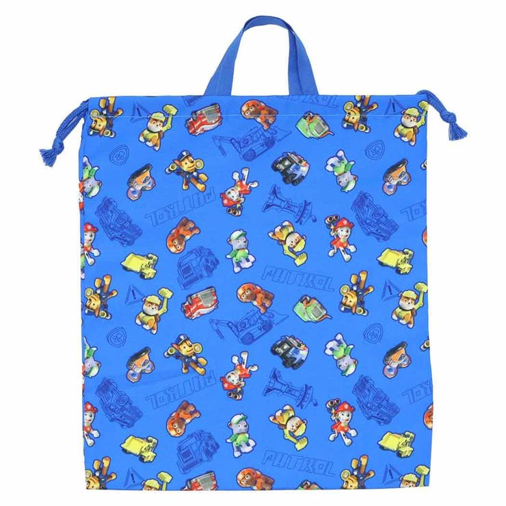 【10％OFFクーポン！本日実施中】cinemacollection パウパトロール 巾着袋 きんちゃくポーチL 高波クリエイト 新学期準備雑貨 アニメキャラクター グッズ バッグ・鞄