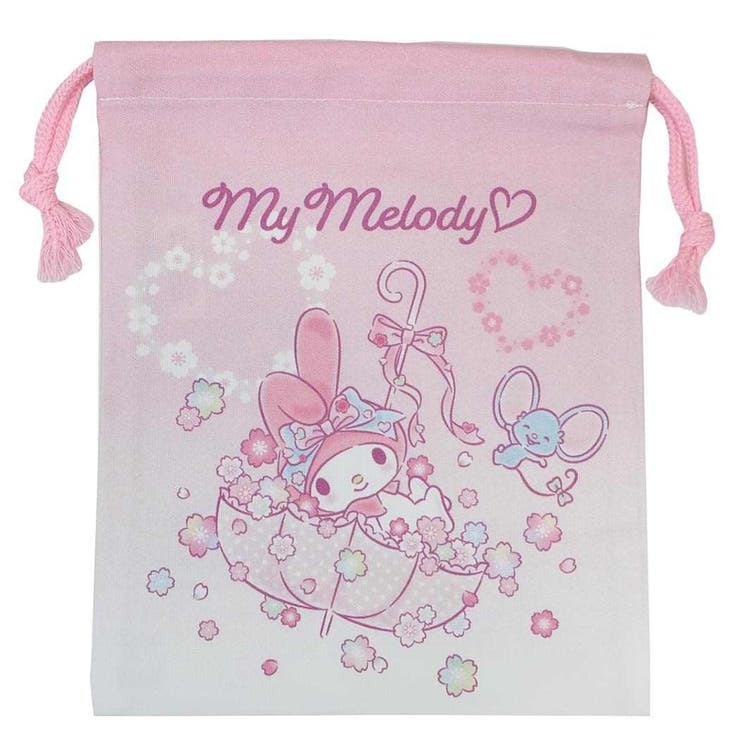 【10％OFFクーポン！本日実施中】cinemacollection マイメロディ 巾着袋 巾着S ピンク サンリオ マルヨシ 新学期準備雑貨 幼稚園 小学生 キャラクター グッズ バッグ・鞄