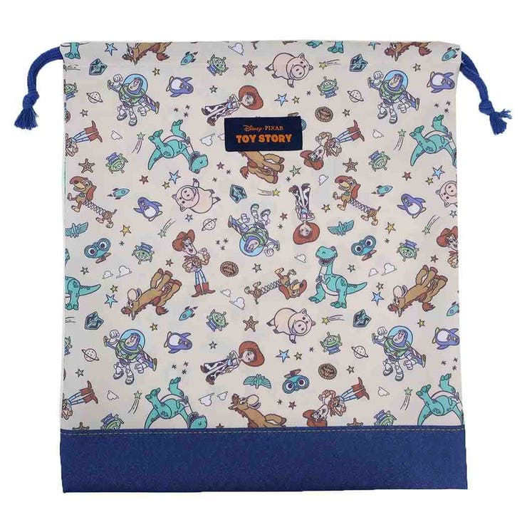 【10％OFFクーポン！本日実施中】cinemacollection トイストーリー 巾着袋 巾着 大 ディズニー アートウエルド 新学期準備雑貨 キャラクター グッズ バッグ・鞄
