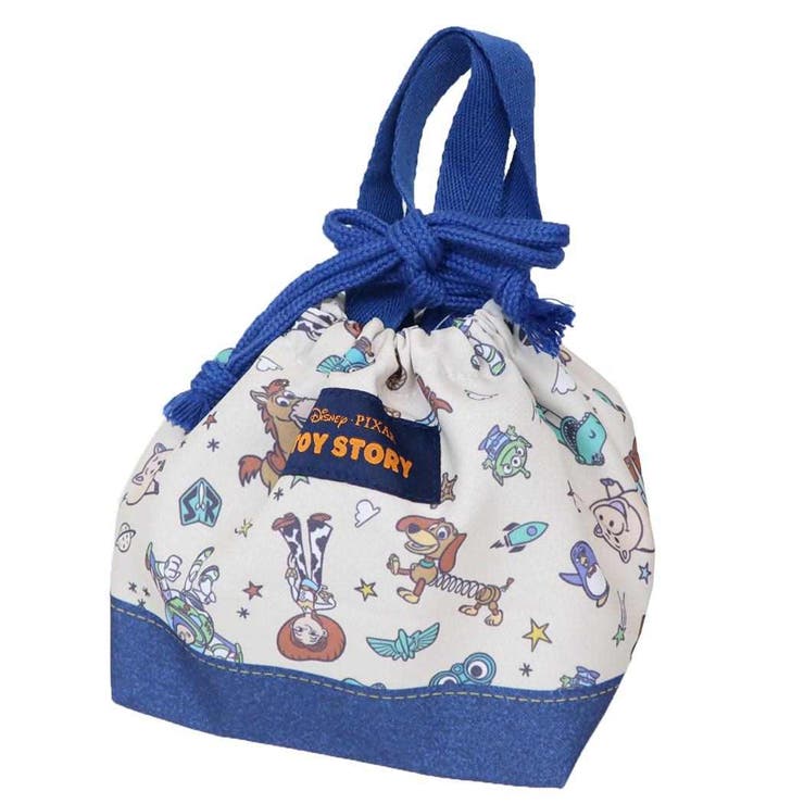【10％OFFクーポン！2/10(火)1:59まで】cinemacollection トイストーリー ランチ巾着 マチ付き巾着 ディズニー アートウエルド 新学期準備雑貨 キャラクター グッズ バッグ・鞄