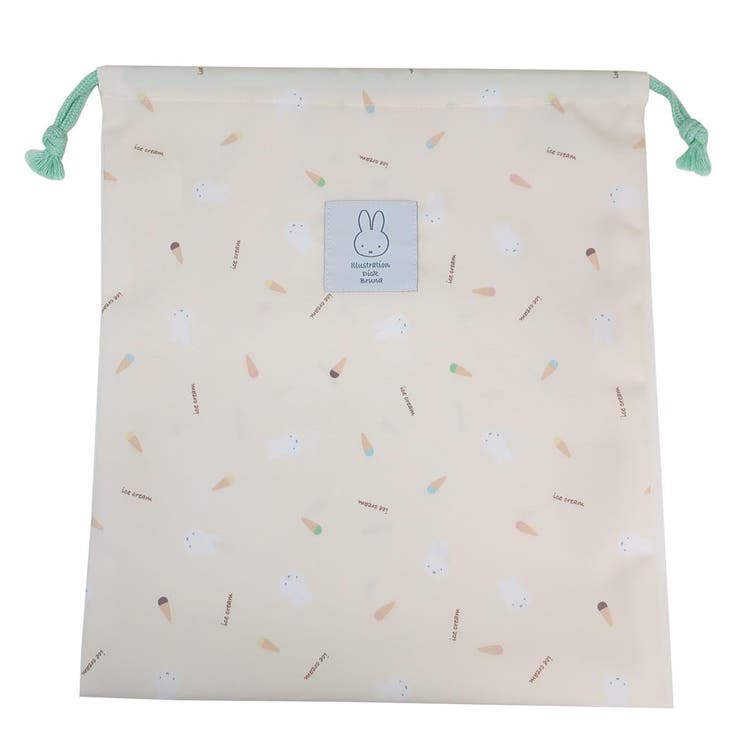 【10％OFFクーポン！本日実施中】cinemacollection ミッフィー 巾着袋 巾着 大 ディックブルーナ アートウエルド 新学期準備雑貨 絵本キャラクター グッズ バッグ・鞄