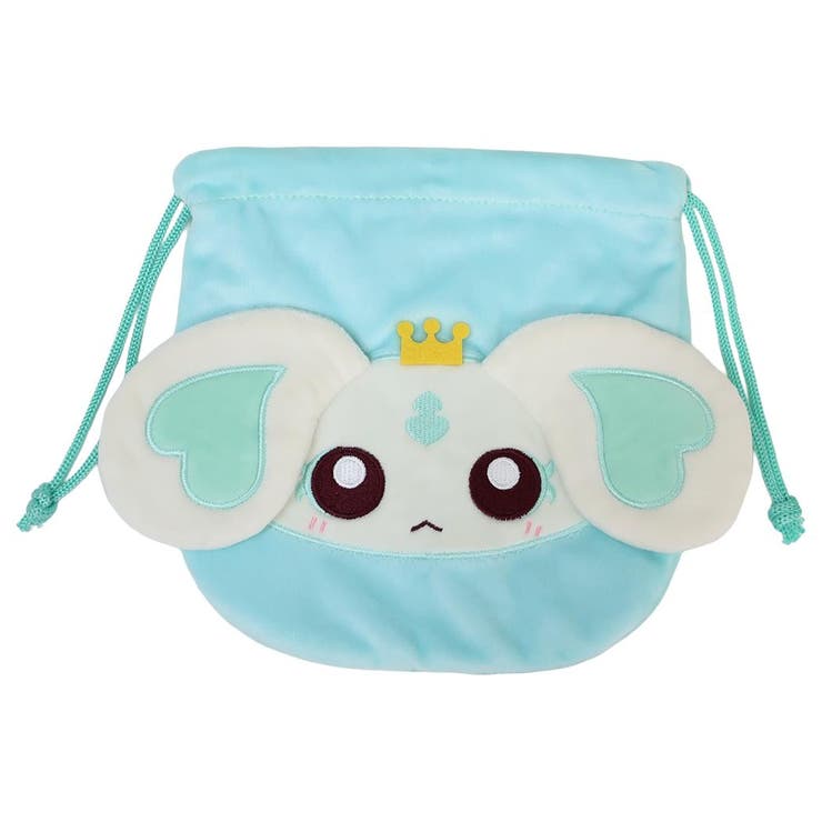 【10％OFFクーポン！本日実施中】cinemacollection ふたりはプリキュア マックスハート きんちゃく袋 キャラ巾着 ポルン 小物入れ アニメキャラクター グッズ バッグ・鞄