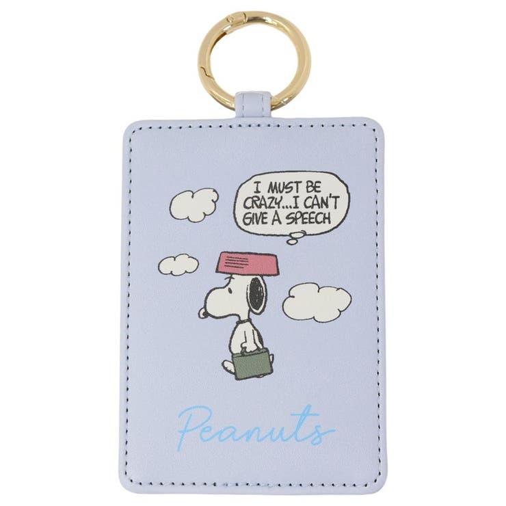 cinemacollection スヌーピー 定期入れ シングルパスケース 情景 PU ピーナッツ マリモクラフト ICカー..