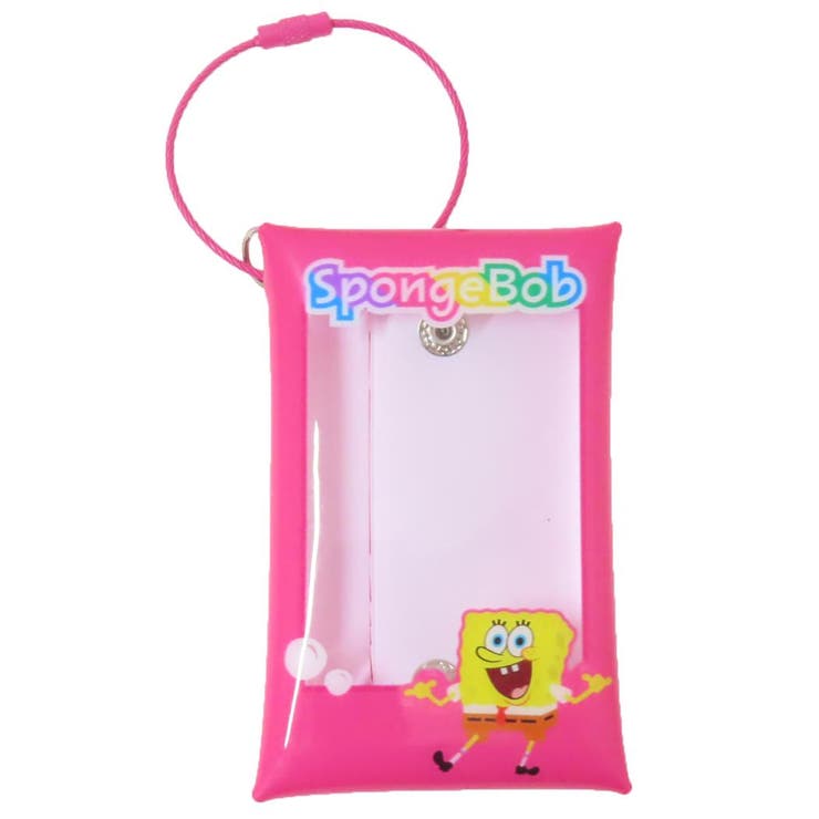 cinemacollection スポンジボブ カードケース チェキ収納ホルダー PK マリモクラフト クリアポーチ ミニポーチ チェキケース キャラクター グッズ ファッション雑貨