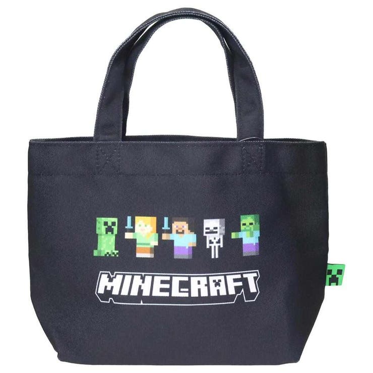 【10％OFFクーポン！本日実施中】cinemacollection マインクラフト ランチバッグ ミニトート ブラック ..