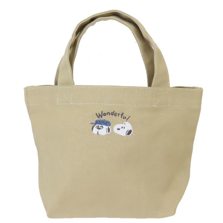 【10％OFFクーポン！本日実施中】cinemacollection スヌーピー ランチバッグ ミニトート WONDERFUL BRO..