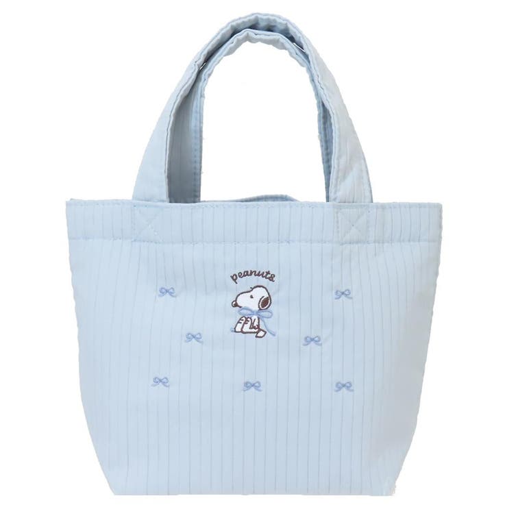 【10％OFFクーポン！本日実施中】cinemacollection スヌーピー ランチバッグ ミニトート Ribbon mood ..